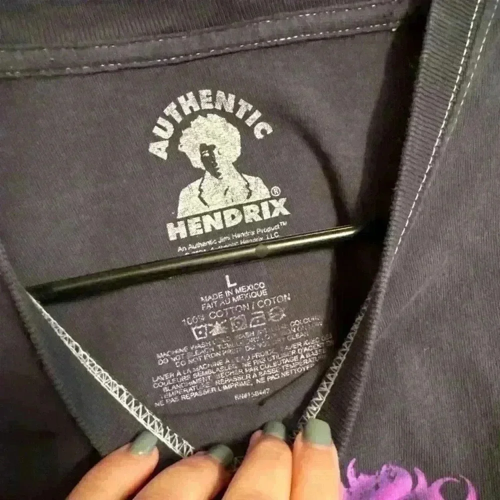 Jimmie Hendrix Colorful T-Shirt Woman’s Size Large - Picture 3 of 3